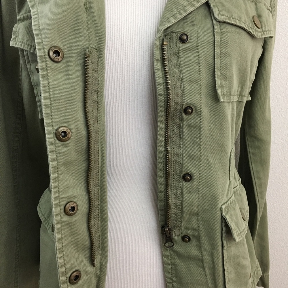 Green Utility Jacket - image 7
